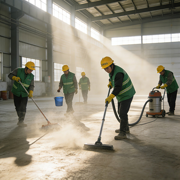廠房開荒保潔選哪家？江城清洗高效除污更省心