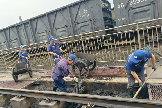 江岸車輛段項目組迎檢